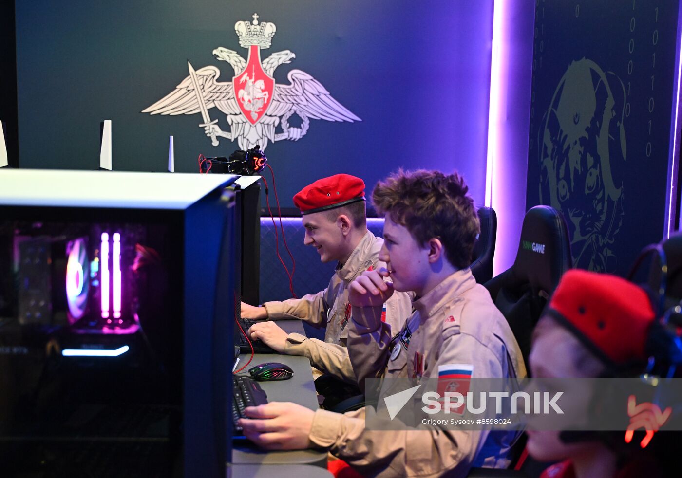 RUSSIA EXPO. Opening of Russian Defense Ministry Pavilion