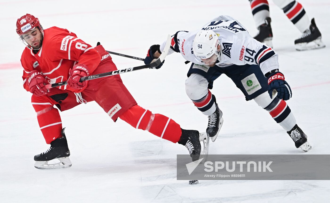 Russia Ice Hockey Kontinental League Spartak - Metallurg