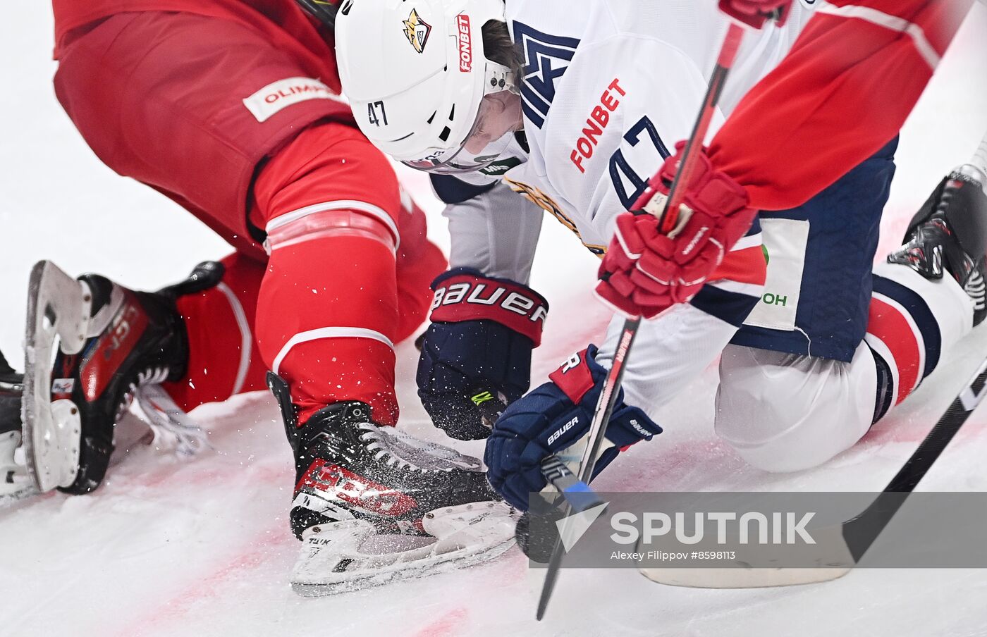 Russia Ice Hockey Kontinental League Spartak - Metallurg