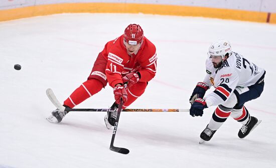 Russia Ice Hockey Kontinental League Spartak - Metallurg