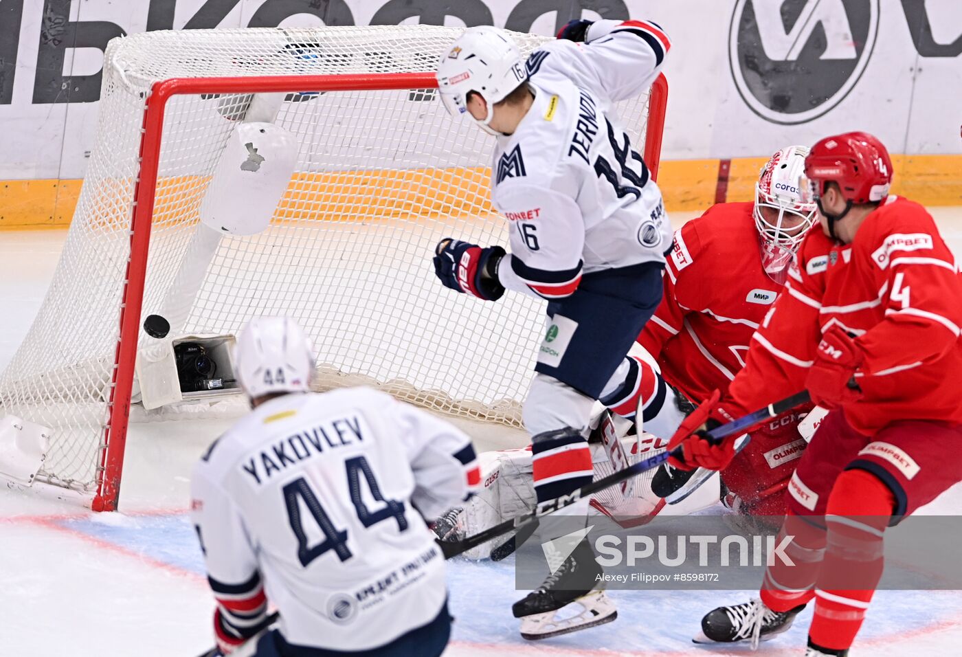 Russia Ice Hockey Kontinental League Spartak - Metallurg