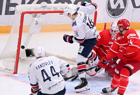 Russia Ice Hockey Kontinental League Spartak - Metallurg