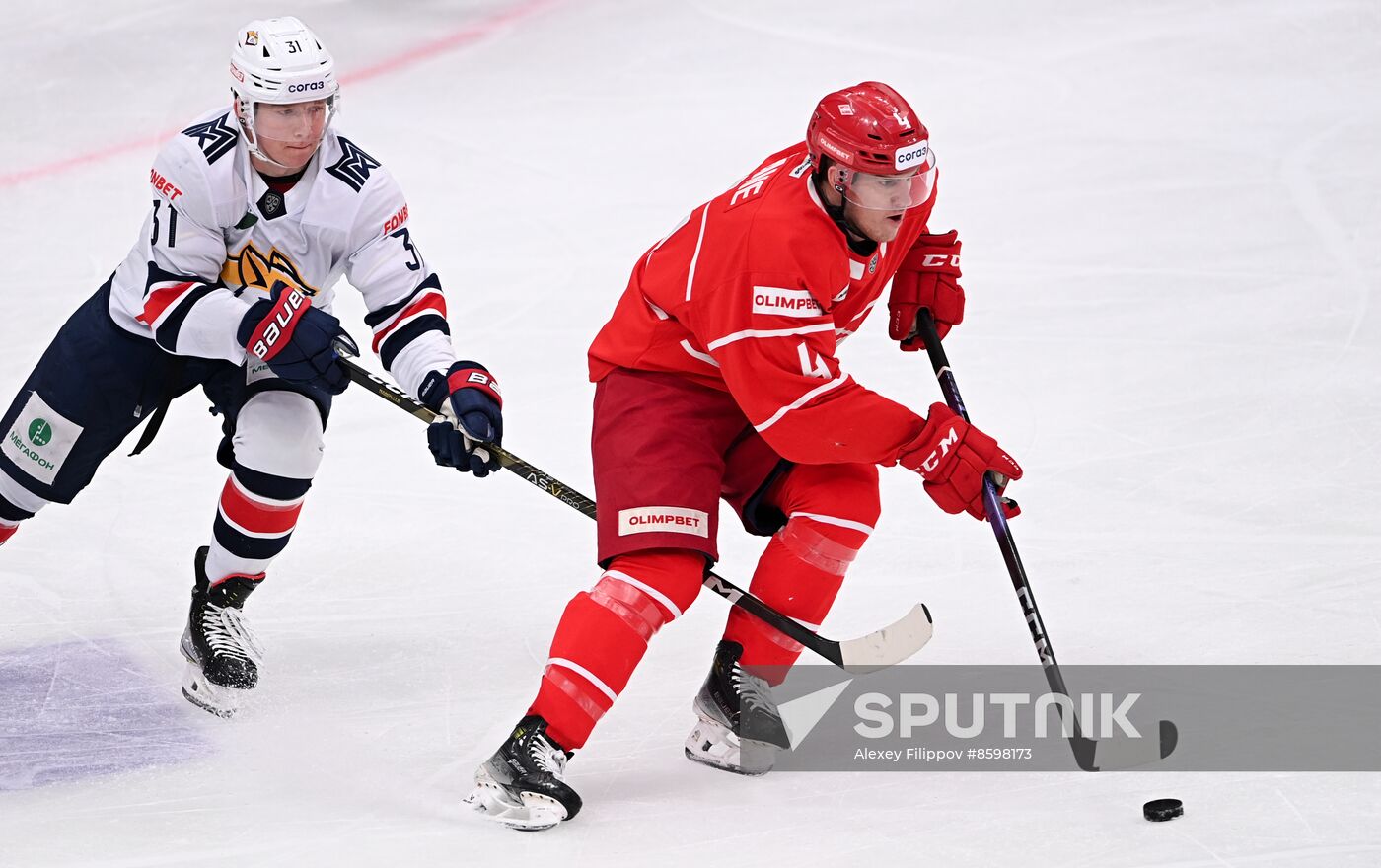 Russia Ice Hockey Kontinental League Spartak - Metallurg