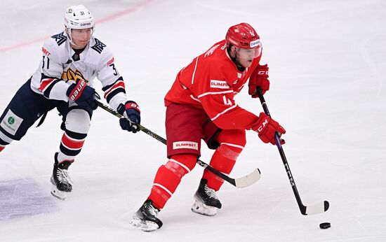 Russia Ice Hockey Kontinental League Spartak - Metallurg