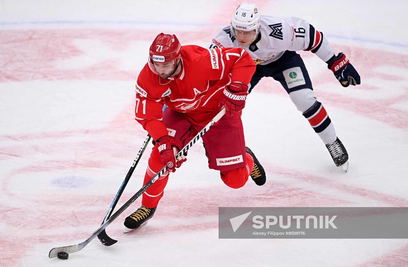 Russia Ice Hockey Kontinental League Spartak - Metallurg