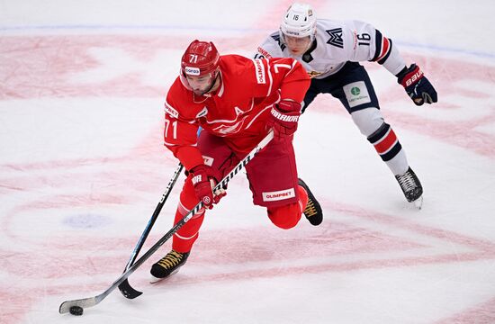 Russia Ice Hockey Kontinental League Spartak - Metallurg