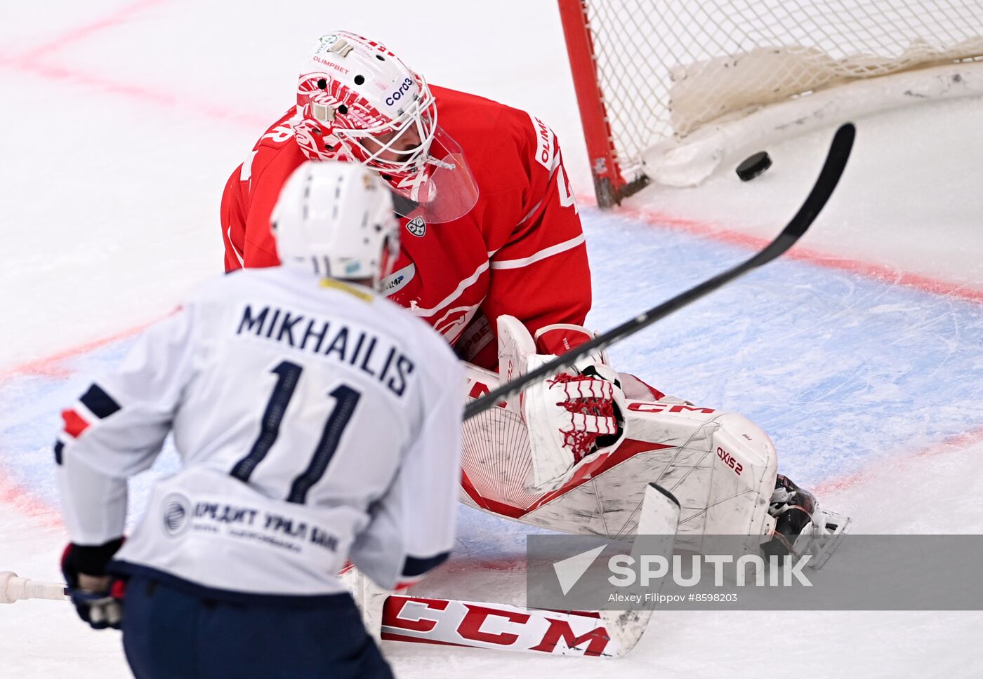 Russia Ice Hockey Kontinental League Spartak - Metallurg