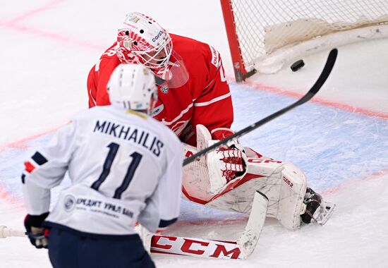 Russia Ice Hockey Kontinental League Spartak - Metallurg