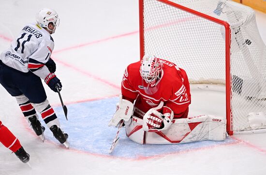 Russia Ice Hockey Kontinental League Spartak - Metallurg