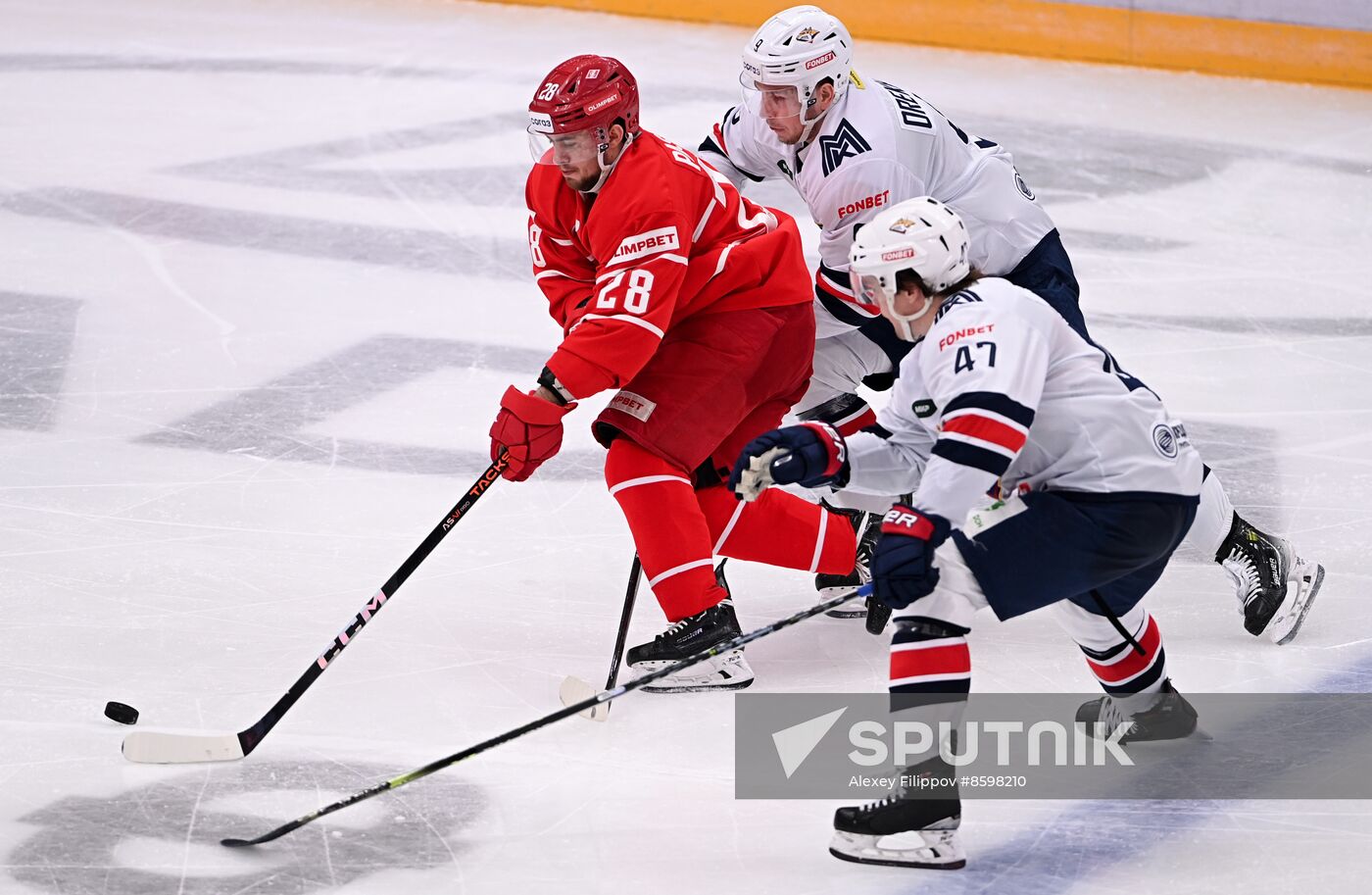 Russia Ice Hockey Kontinental League Spartak - Metallurg