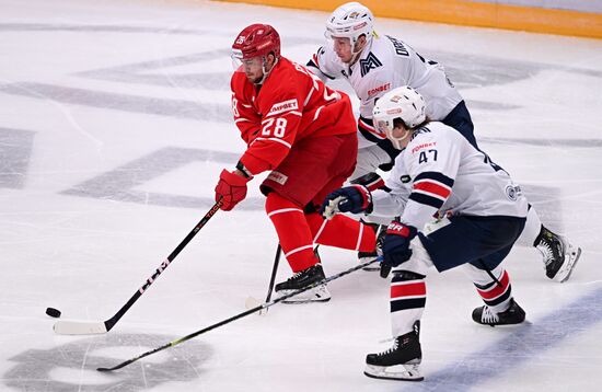 Russia Ice Hockey Kontinental League Spartak - Metallurg