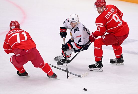 Russia Ice Hockey Kontinental League Spartak - Metallurg