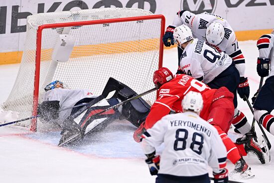 Russia Ice Hockey Kontinental League Spartak - Metallurg