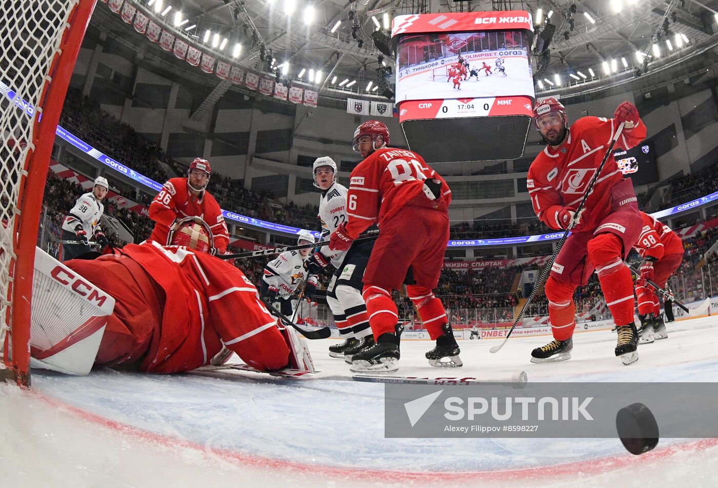 Russia Ice Hockey Kontinental League Spartak - Metallurg