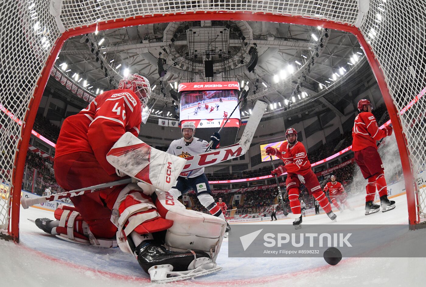 Russia Ice Hockey Kontinental League Spartak - Metallurg