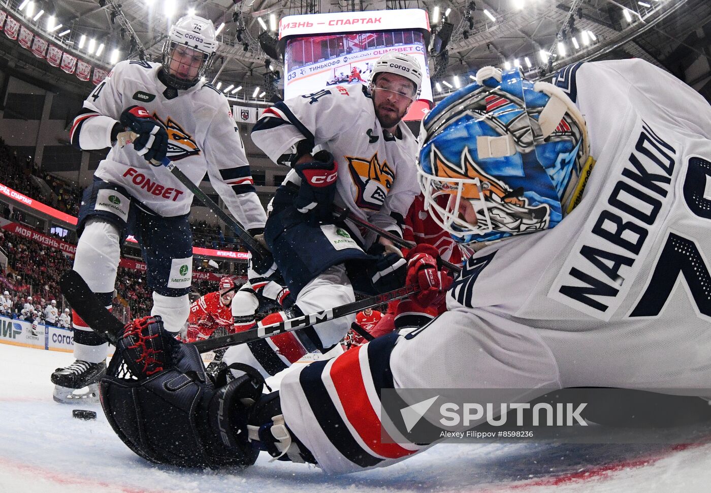 Russia Ice Hockey Kontinental League Spartak - Metallurg