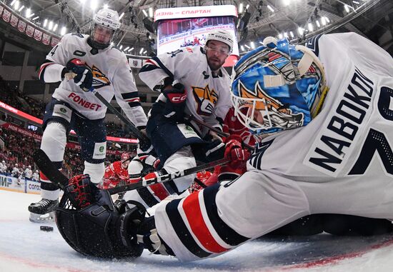 Russia Ice Hockey Kontinental League Spartak - Metallurg