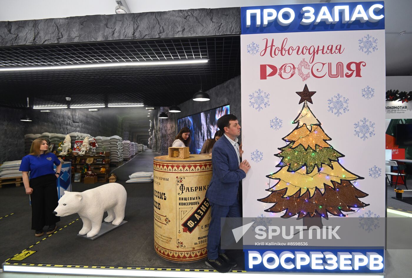 RUSSIA EXPO. Updated stand of Federal Agency for State Reserves