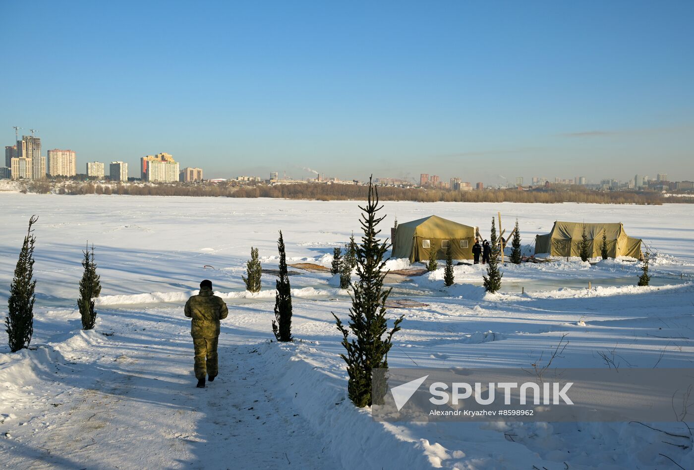 Russia Religion Epiphany Preparations