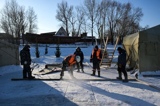 Russia Religion Epiphany Preparations