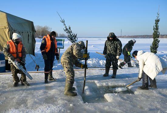 Russia Religion Epiphany Preparations