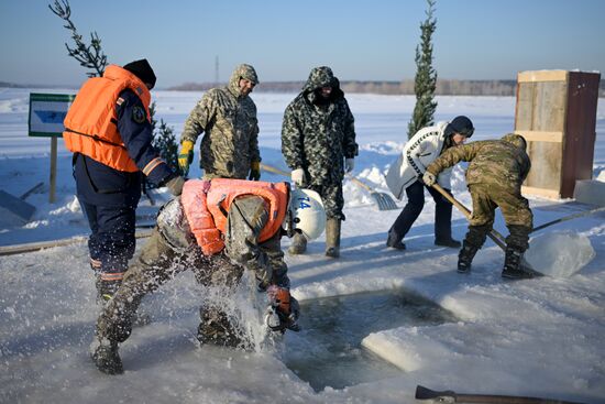 Russia Religion Epiphany Preparations