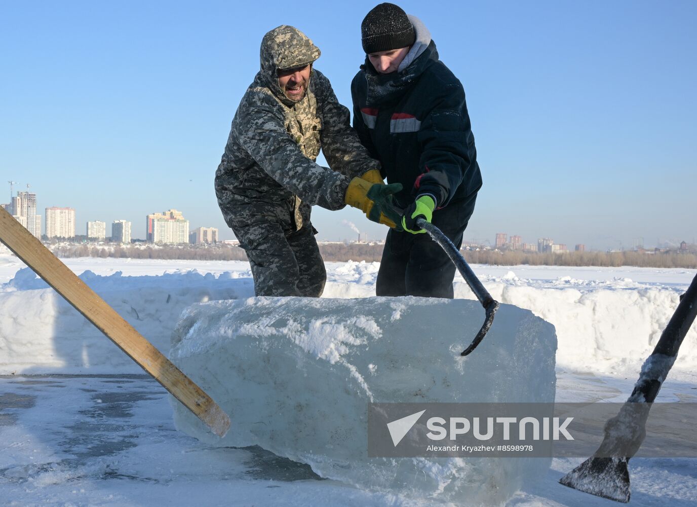 Russia Religion Epiphany Preparations