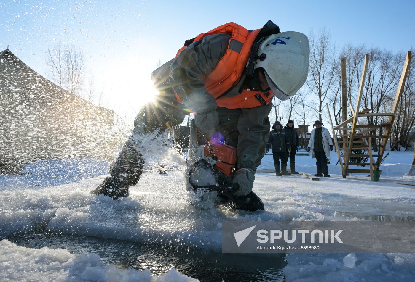 Russia Religion Epiphany Preparations