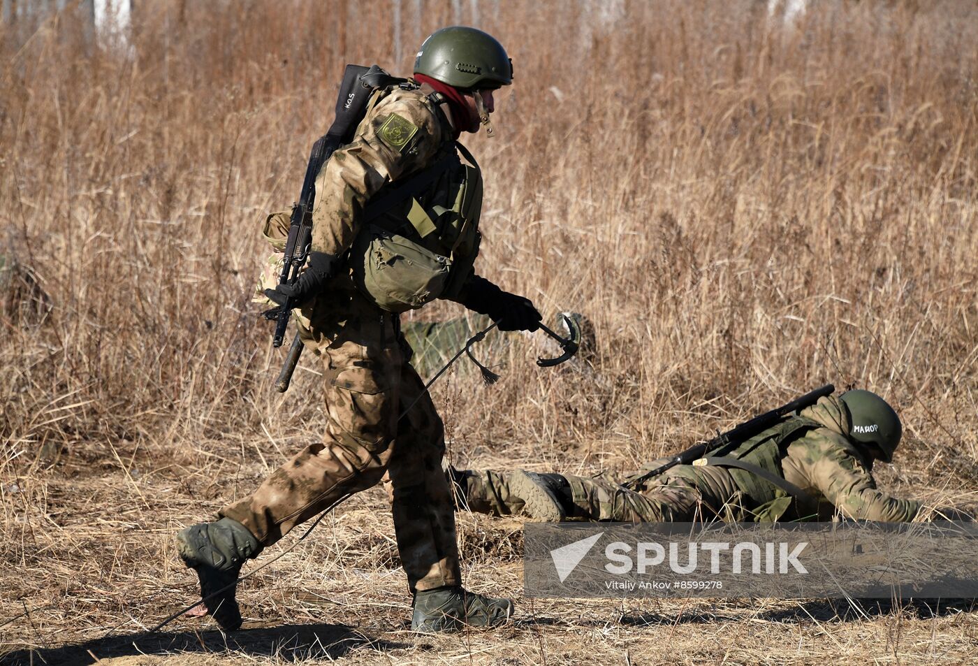 Russia Navy Marines Drills