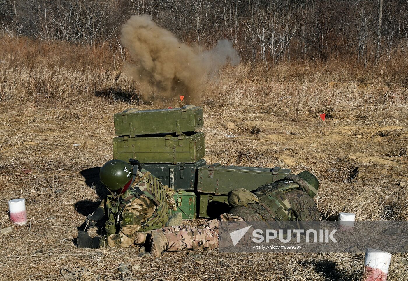 Russia Navy Marines Drills