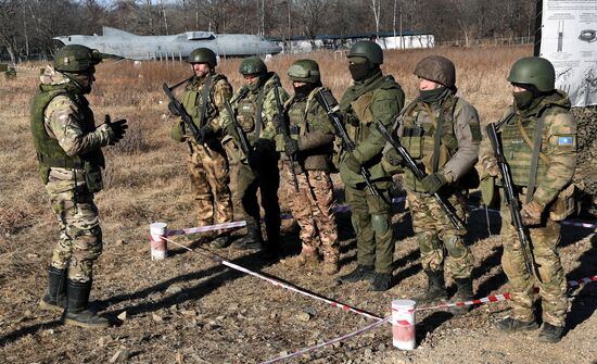 Russia Navy Marines Drills