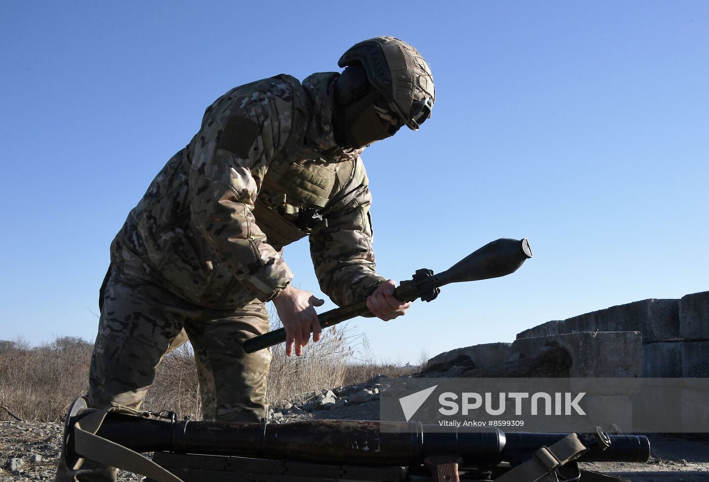 Russia Navy Marines Drills