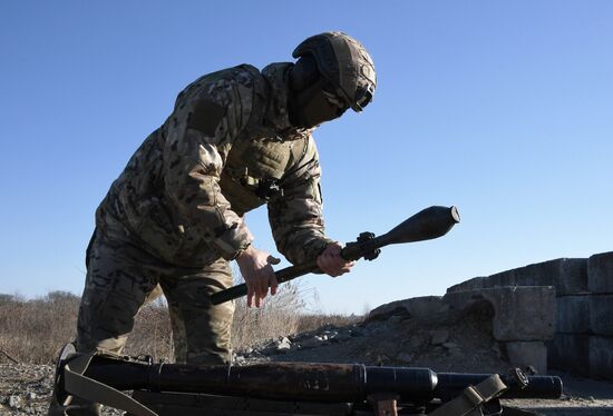 Russia Navy Marines Drills