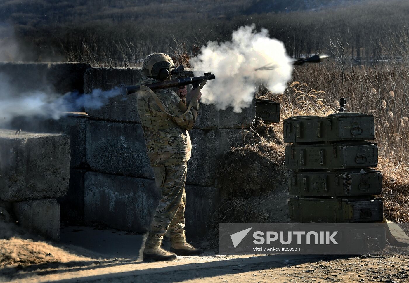Russia Navy Marines Drills