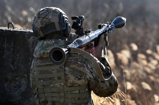 Russia Navy Marines Drills