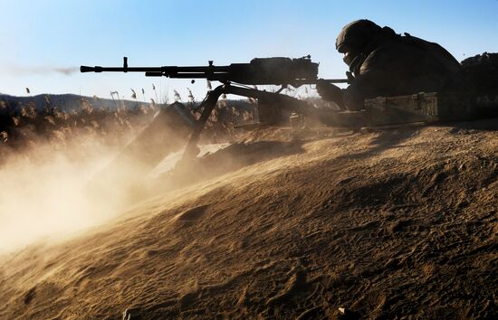 Russia Navy Marines Drills