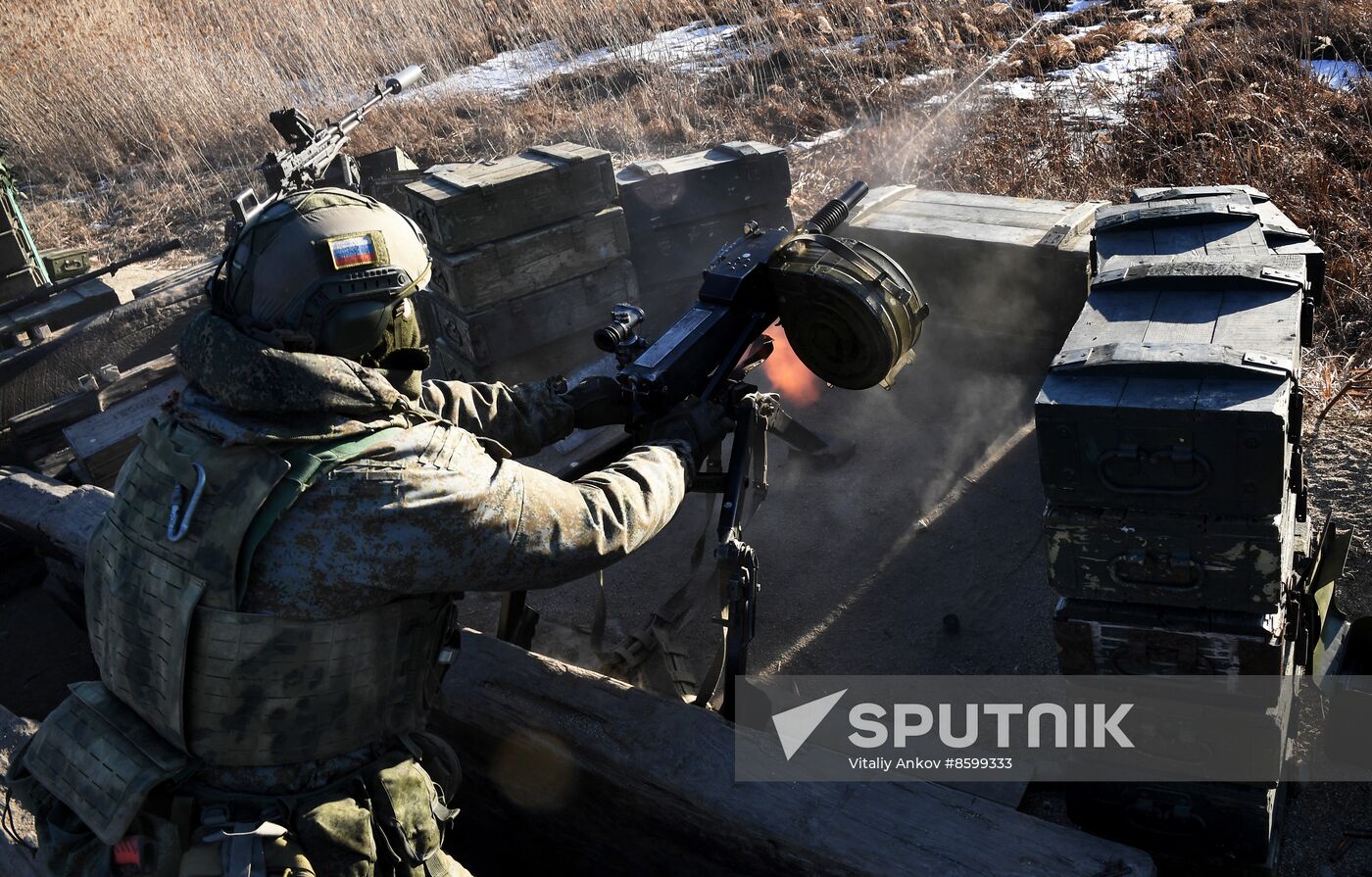 Russia Navy Marines Drills