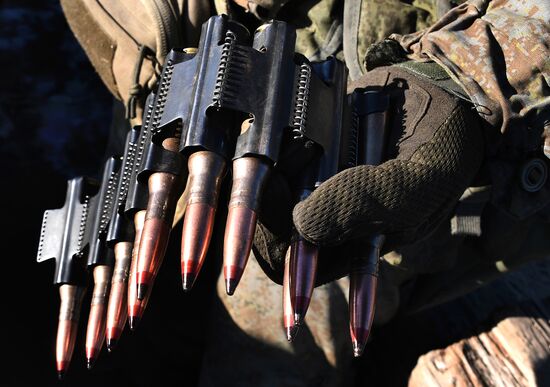 Russia Navy Marines Drills