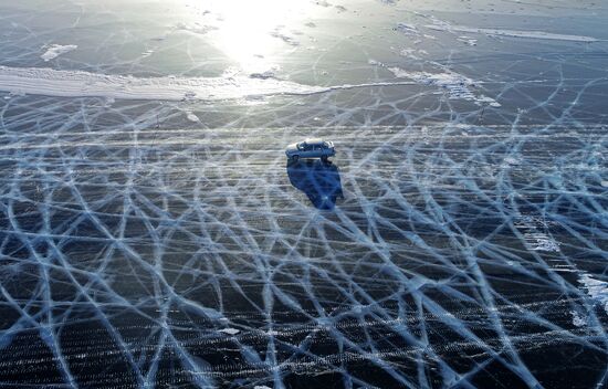 Russia Siberia Ice Road