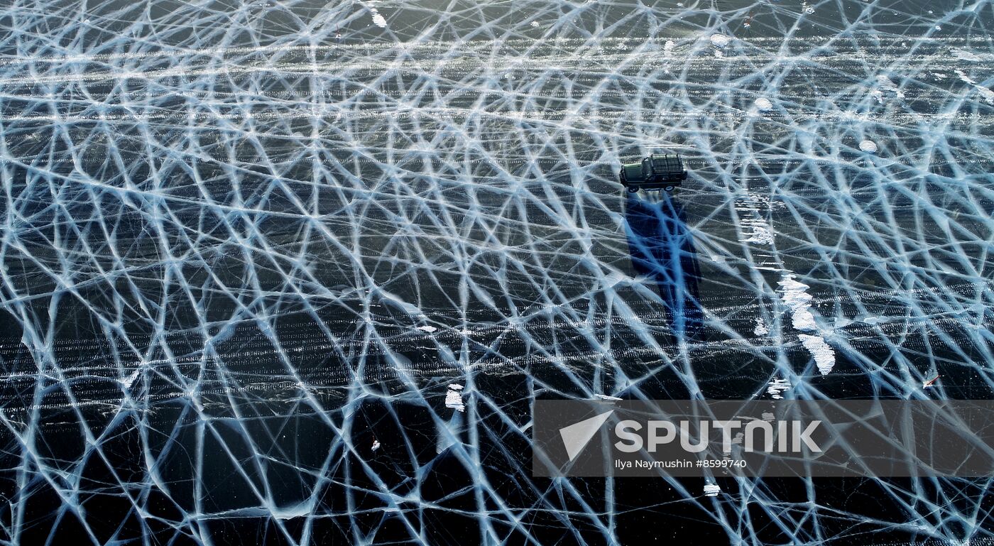 Russia Siberia Ice Road