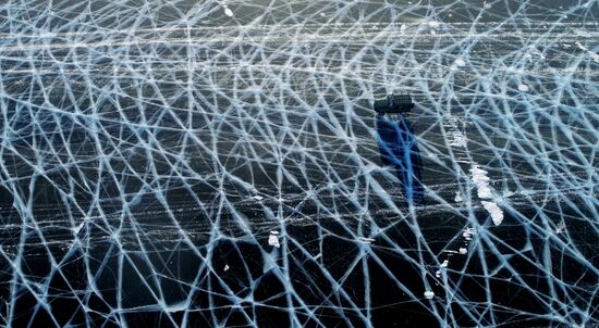 Russia Siberia Ice Road