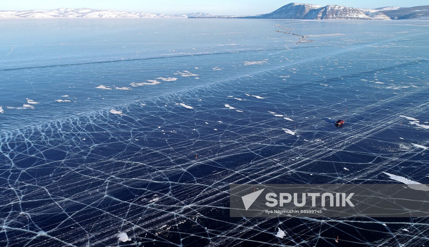 Russia Siberia Ice Road