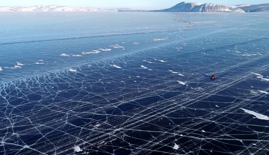 Russia Siberia Ice Road