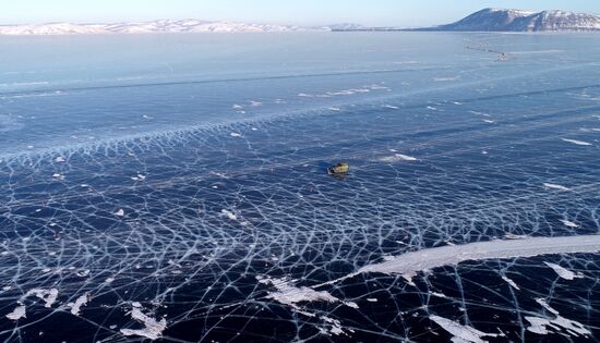 Russia Siberia Ice Road