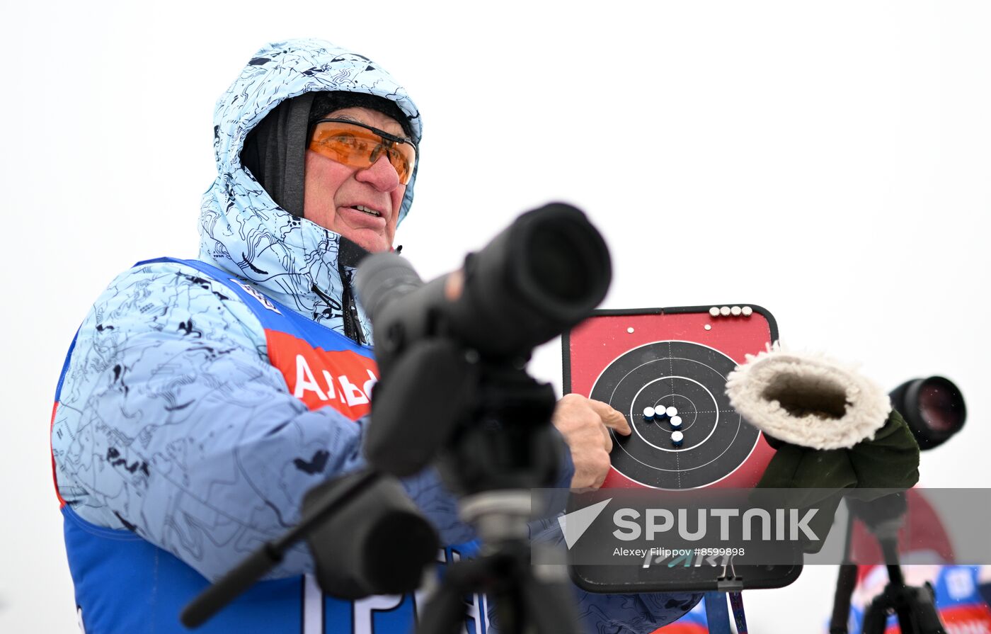 Russia Biathlon Cup Training