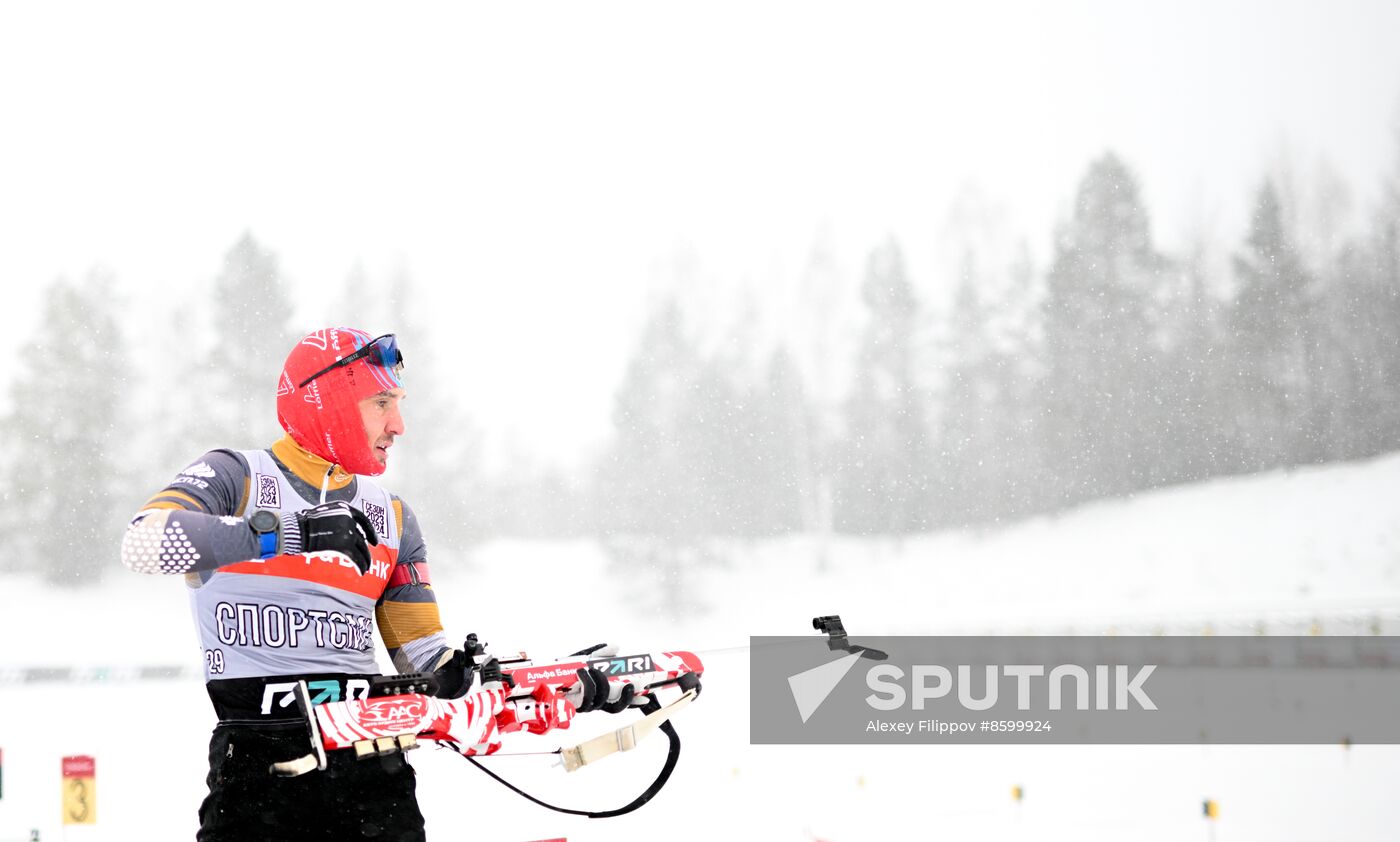 Russia Biathlon Cup Training