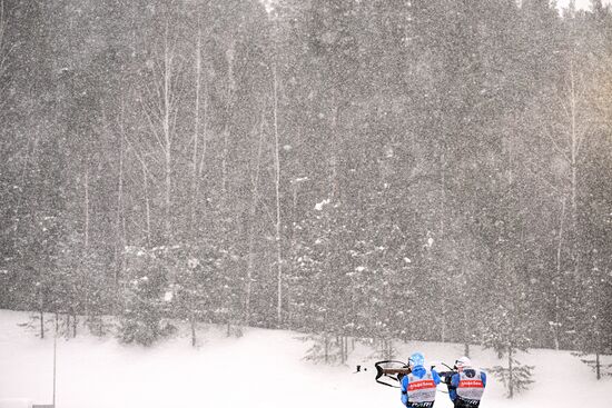 Russia Biathlon Cup Training