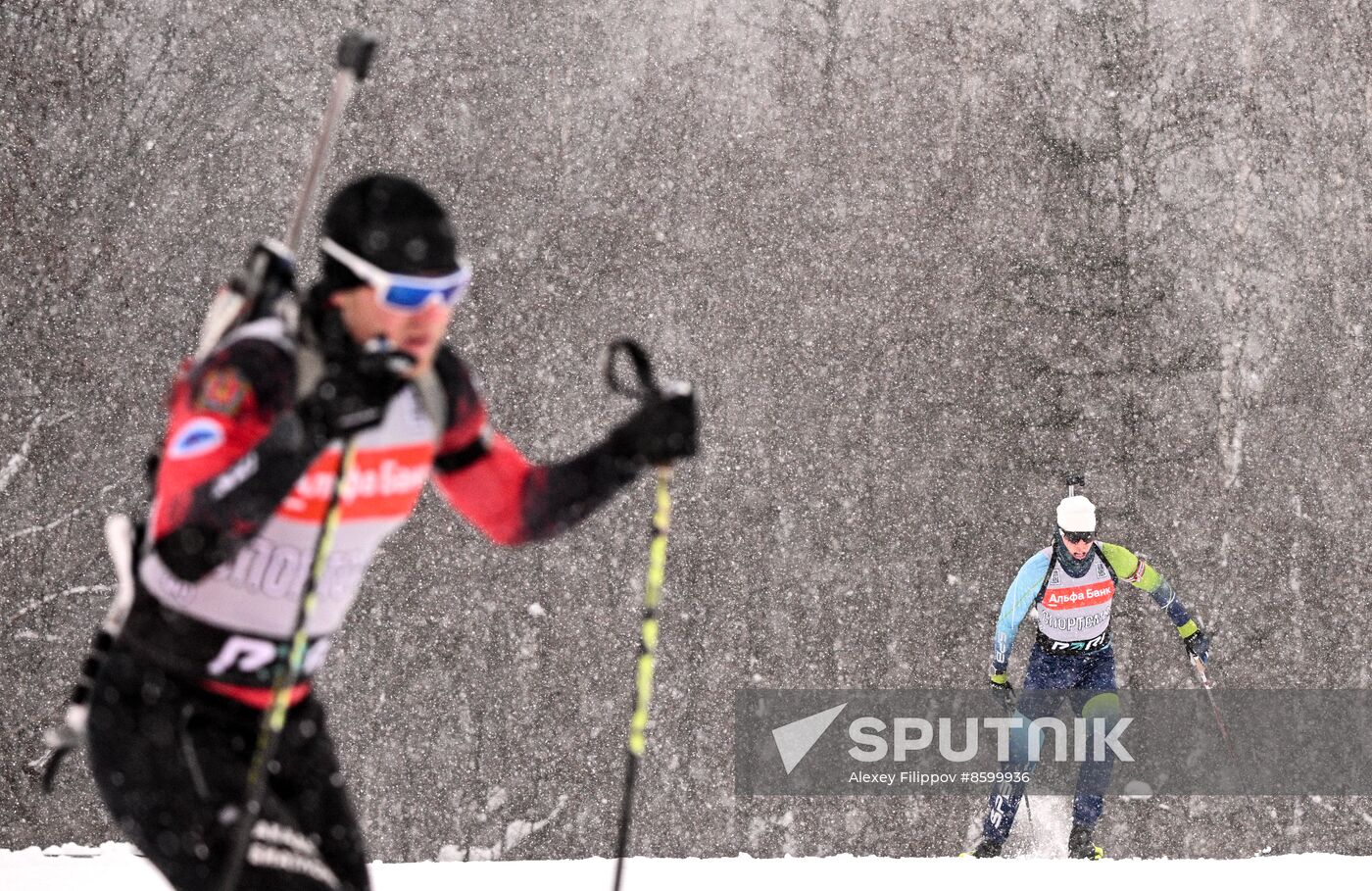 Russia Biathlon Cup Training