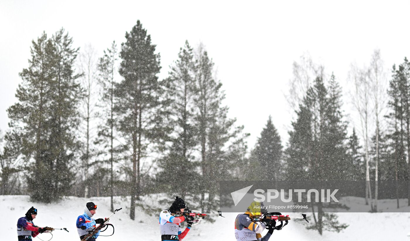 Russia Biathlon Cup Training