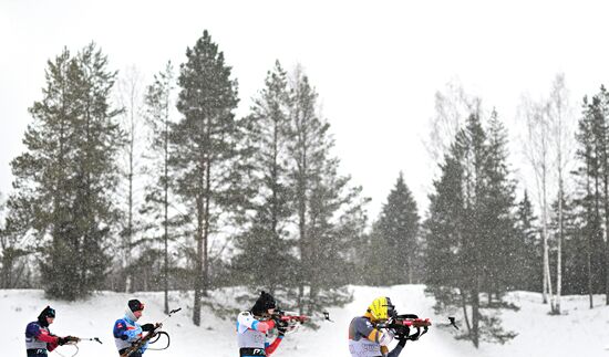 Russia Biathlon Cup Training